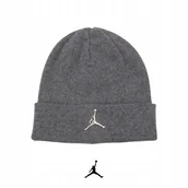 Czapki damskie - Czapka NIKE AIR JORDAN Cuffed Beanie GS "Carbon Heather" (9A0063-GEH) - miniaturka - grafika 1