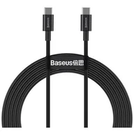 Kable USB - Baseus Superior Series 100W czarny CATYS-C01 - miniaturka - grafika 1