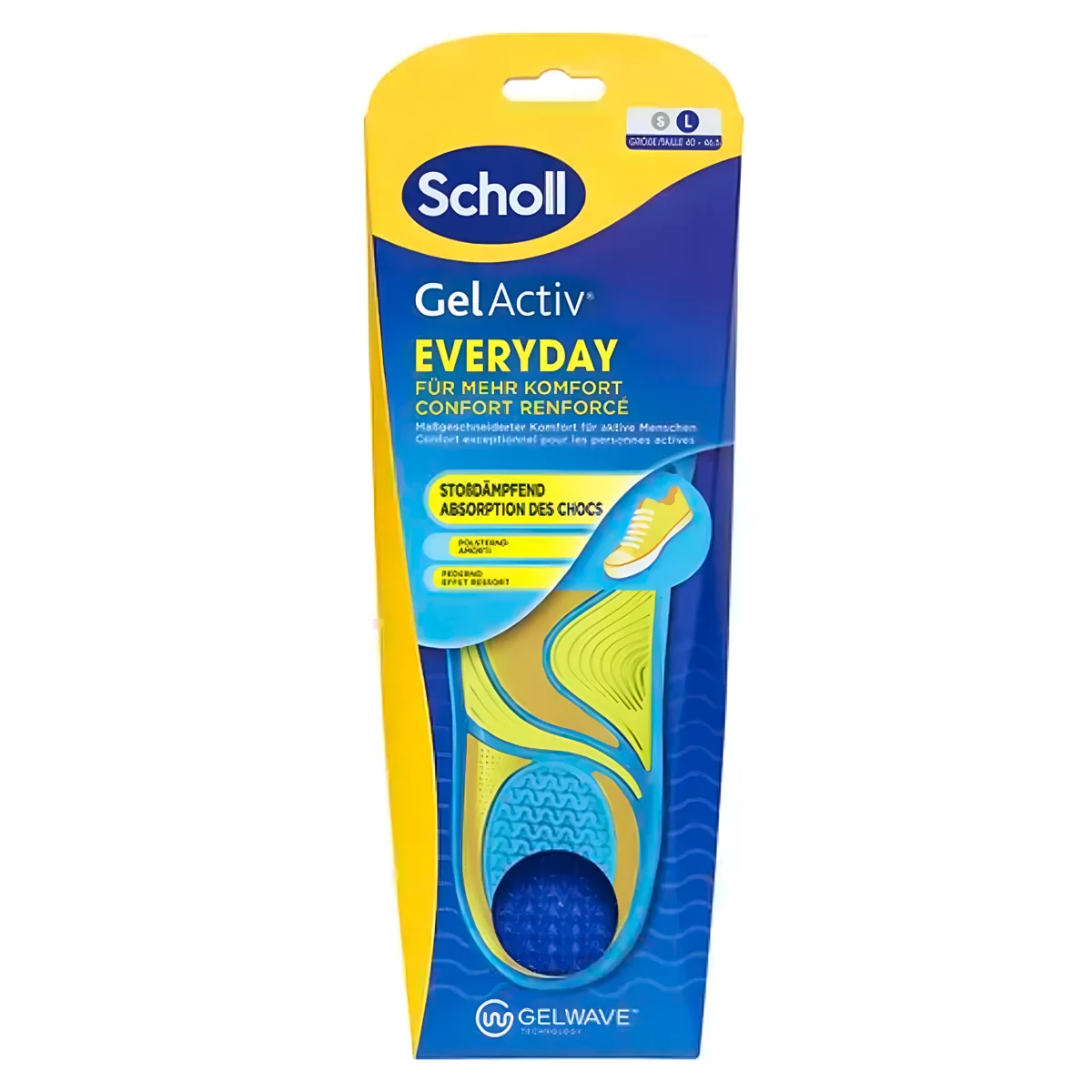 Wkładki do butów Scholl GelActiv Everyday rozmiar L