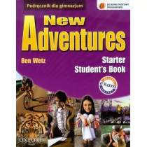 Mick Gammidge, Ben Wetz Adventures NEW Starter SB OXFORD - Książki do nauki języka angielskiego - miniaturka - grafika 1