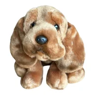 Zabawki interaktywne dla dzieci - Maskotka Pies Św. Huberta Pluszak 28cm Miękka Przytulanka Miś Piesek - miniaturka - grafika 1