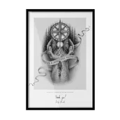 Ramki na zdjęcia - Ramka TULUP czarna na zdjęcia – 20x30 cm – prostokątna - miniaturka - grafika 1