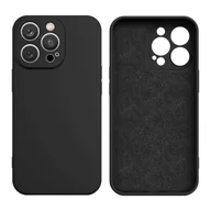 Etui i futerały do telefonów - Silicone case etui Samsung Galaxy A54 5G silikonowy pokrowiec czarne - miniaturka - grafika 1
