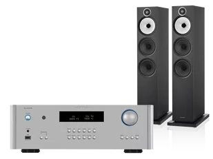 Rotel RA-1572 MkII (srebrny) + 603 S3 (czarny) - Zestawy stereo - miniaturka - grafika 1