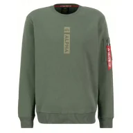 Odzież taktyczna i umundurowanie - Bluza Alpha Industries Alpha RP Sweater 146305 142 - Ciemnooliwkowa  M - miniaturka - grafika 1