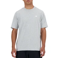 Koszulki męskie - Koszulka New Balance MT41509AG - szara - miniaturka - grafika 1