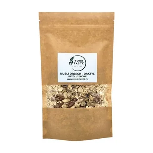 Musli orzechowo - daktylowe 500g - Płatki śniadaniowe i musli - miniaturka - grafika 1