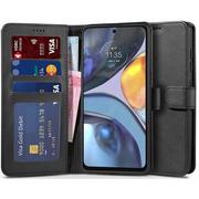 Etui i futerały do telefonów - Tech-Protect Etui Wallet do Motorola Moto G22 Czarny - miniaturka - grafika 1