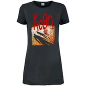 Bluzki damskie - tunika KORN - KORN ciemnoszara-M - miniaturka - grafika 1