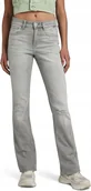 Spodnie damskie - G STAR RAW SZARE JEANSY DZWONY Z PRZETRZENIAMI WYSOKI STAN 28/30 6BA - G-Star Raw - miniaturka - grafika 1