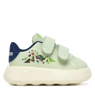 Buty dla chłopców - Sneakersy adidas Disney Advantage JQ4376 Zielony - miniaturka - grafika 1