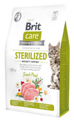 Sucha karma dla kotów - BRIT Care Cat Grain-Free Sterilized Immunity Support 400g - miniaturka - grafika 1