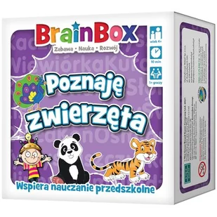 BrainBox Poznaję zwierzęta REBEL Nowa - Rośliny i zwierzęta - miniaturka - grafika 1