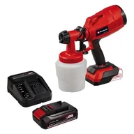 Pistolety do pian - Pistolet do malowania EINHELL TC-SY 18/60 Li-Solo + Akumulator EINHELL 4512097 2.5 Ah 18V + Ładowarka - miniaturka - grafika 1