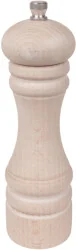 Młynek 18 cm olejowoskowany biały - Młynki do soli i pieprzu - miniaturka - grafika 1