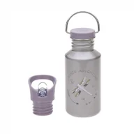 Butelki termiczne - Lassig Lassig Butelka bidon ze stali nierdzewnej z dodatkową zakrętką z ustnikiem 500 ml Adventure Ważka 1210026332 - miniaturka - grafika 1