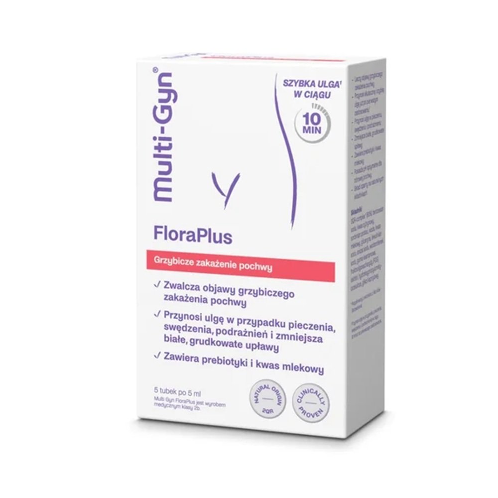 Multi-Gyn Floraplus żel Dopochwowy 5 tub. x 5 ml