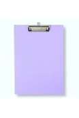 Teczki i skoroszyty - Deska A4 z klipem premium jasnofioletowa - miniaturka - grafika 1