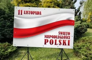 Święto Niepodległości- Baner do szkoły i przedszkola - Pomoce naukowe - miniaturka - grafika 1