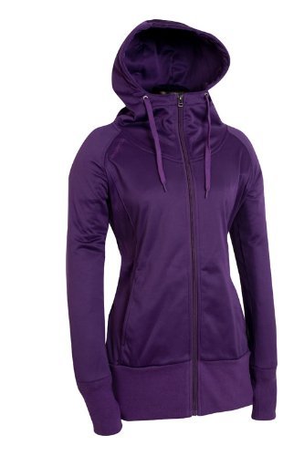 Nitro Damska bluza z kapturem FAME ZHD, fioletowa, L