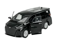 Samochody i pojazdy dla dzieci - WELLY 2024 TOYOTA ALPHARD CZARNY 1:34 SAMOCHÓD NOWY METALOWY MODEL - miniaturka - grafika 1