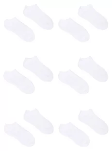 Skarpety stopki frotte białe z silikonem na pięcie 6PAK 39-42 YOCLUB - Skarpetki damskie - miniaturka - grafika 1