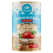 Pieczywo chrupkie - Carrefour Classic Wafle ryżowe klasyczne 100 g - miniaturka - grafika 1