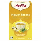 Herbata - Organiczna herbata z imbirem i cytryną Yogi Tea, 17 torebek - miniaturka - grafika 1