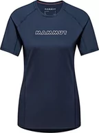 Koszulki i topy damskie - Mammut Selun FL koszulka damska z logo - miniaturka - grafika 1