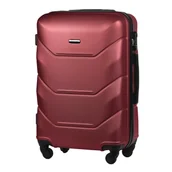 Walizki - [ A227 ] Walizka Średnia AMETHYST (M) Burgundy - miniaturka - grafika 1