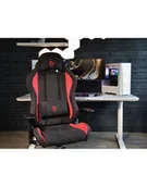 Fotele gamingowe - Arozzi TORRETTA SuperSoft TORRETTA-SPSF-RED Czarny/Czerwony - miniaturka - grafika 1