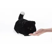 Zabawki interaktywne dla dzieci - Interaktywny Kot Huggy Luv czarny DKO0222 - miniaturka - grafika 1