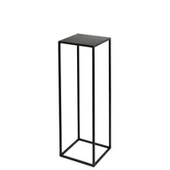 Kwietniki - Kwietnik osłonka stojak Evron 19x19x62 cm czarny metalowy loft - miniaturka - grafika 1