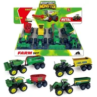 Samochody i pojazdy dla dzieci - Pojazd rolniczy metal traktor przyczepa Mix Trifox - model lub pojazd - miniaturka - grafika 1