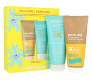 Zestawy kosmetyków damskich - Biotherm Suncare Waterlover Hydrating Sun Milk SPF30 200ml + Sun After Oligo-Thermal Milk 200ml - miniaturka - grafika 1