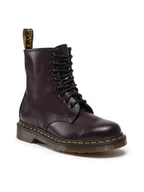 Kozaki damskie - Dr. Martens Glany 1460 27277626 Bordowy - miniaturka - grafika 1