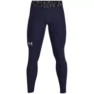 Bielizna sportowa męska - Męskie kalesony Under Armour HG Armour Leggings Rozmiar: XL / Kolor: ciemnoniebieski - miniaturka - grafika 1