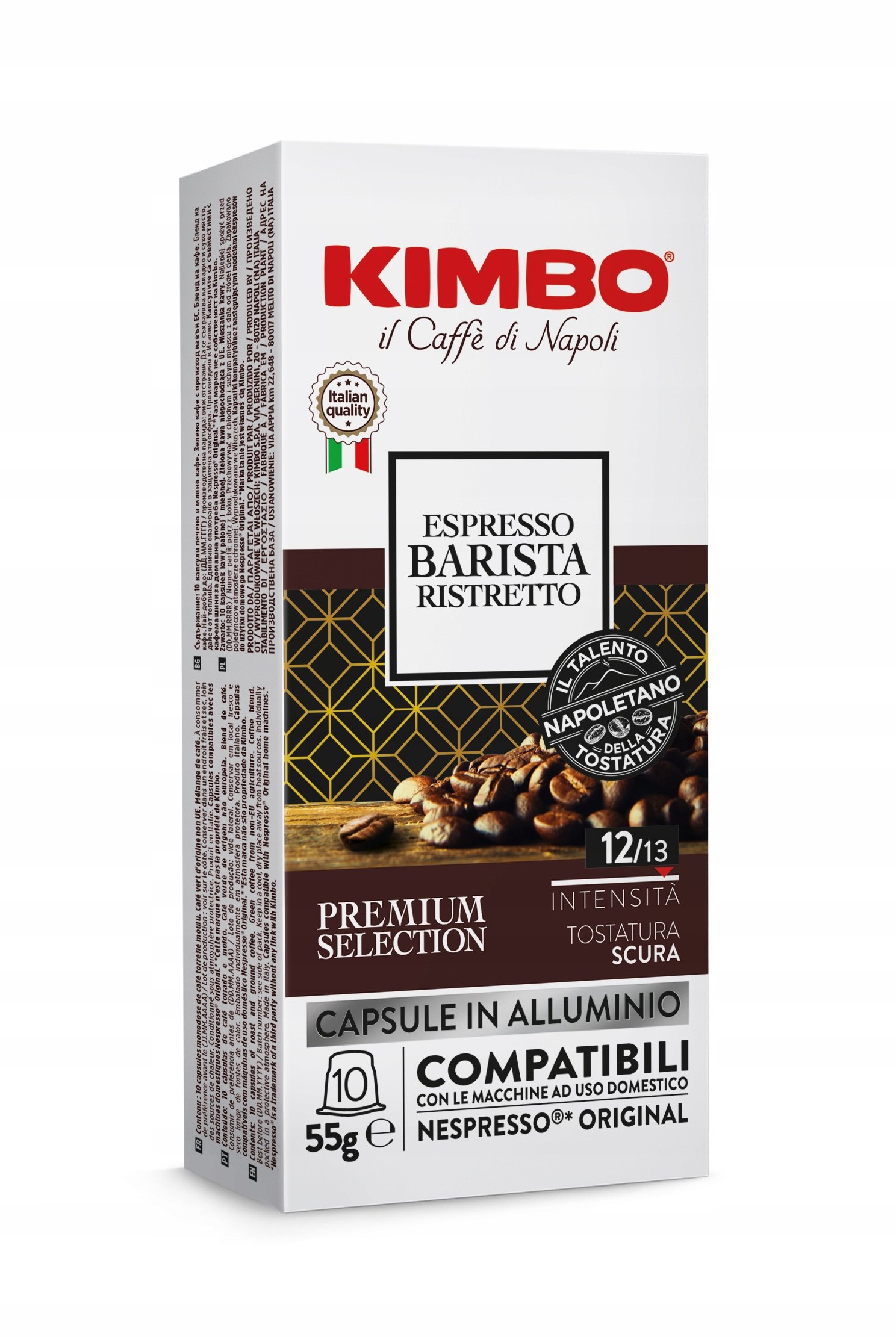 Kapsułki KIMBO Nespresso Barista Ristretto 10szt