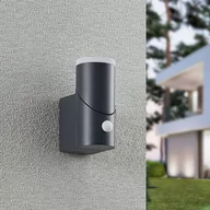 Lampy ogrodowe - Lindby Aspyn kinkiet zewnętrzny LED 1-pkt. czujnik - miniaturka - grafika 1