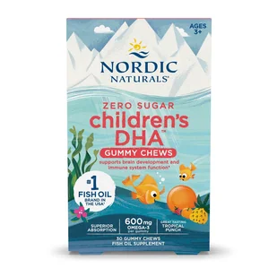 Nordic Naturals Childrens DHA Gummies (30 żelek) - Witaminy i minerały - miniaturka - grafika 1