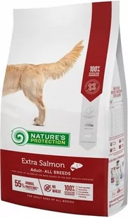 Natures Protection Mini Adult Extra Salmon 2 kg - Sucha karma dla psów - miniaturka - grafika 1