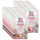 Mokra karma dla psów - BRIT CARE Mini Lamb fillets in gravy  for puppy 24x85g - miniaturka - grafika 1