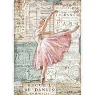 Decoupage - Papier ryżowy, A4 Passion baletnica - miniaturka - grafika 1