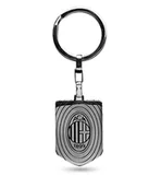 Breloczki dla dzieci - Brelok Logo MILAN, Stalowa z Ky Asset boczny, Szary, Dzieci i młodzież, Sport & Piłka nożna, Szary, Taglia unica - miniaturka - grafika 1