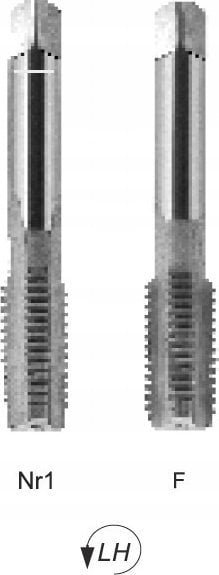 Fanar GWINTOWNIK M12x1,5 NGMM/2 DIN-2181/2 6H LH HSS