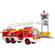 Klocki - Klocki plastikowe WOMA Wóz strażacki C0656A-DS - miniaturka - grafika 1