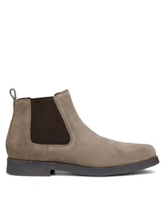 Geox Sztyblety Uomo Claudio U2658A 00022 C1018 Szary - Botki męskie - miniaturka - grafika 1