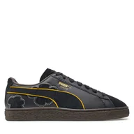 Sneakersy męskie - Sneakersy Puma Suede 4 ONE PIECE 396525 01 Czarny - miniaturka - grafika 1