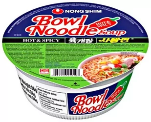 Nongshim Zupa instant Bowl Noodle Hot & Spicy o smaku rosołu wołowego 86g - Nongshim 1284-uniw - Kuchnie świata - miniaturka - grafika 1