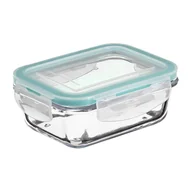 Pojemniki kuchenne - 5five Simple Smart Pojemnik na żywność lunchbox szklany z zapinaną pokrywką pojemność 0,8 l B07BB376QK - miniaturka - grafika 1